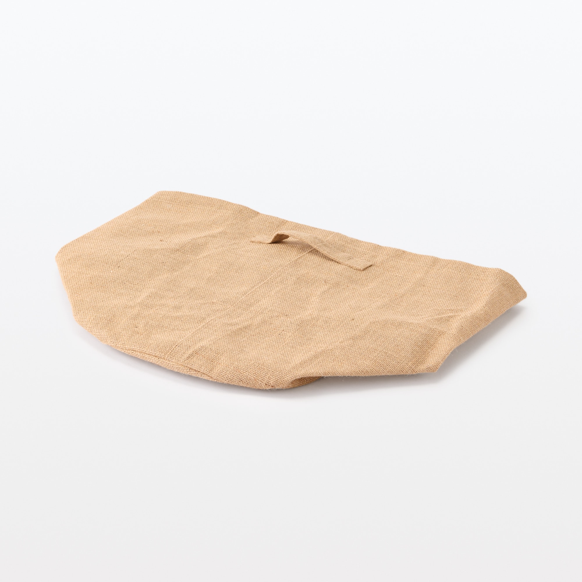 ジュート　収納袋　丸型