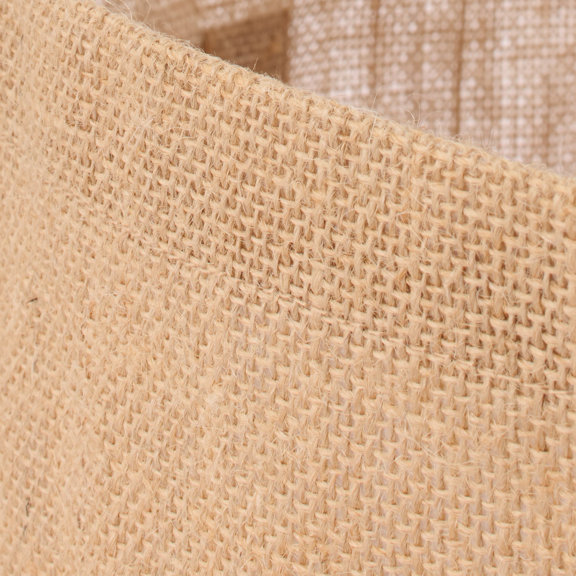 ジュート　収納袋　丸型