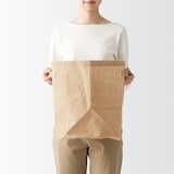 ジュート　収納袋　丸型