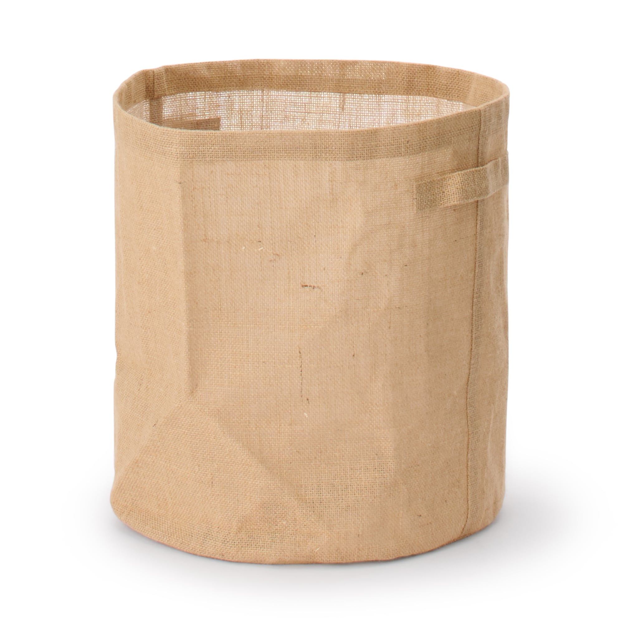 ジュート　収納袋　丸型