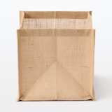 ジュート　収納袋　長方形　中