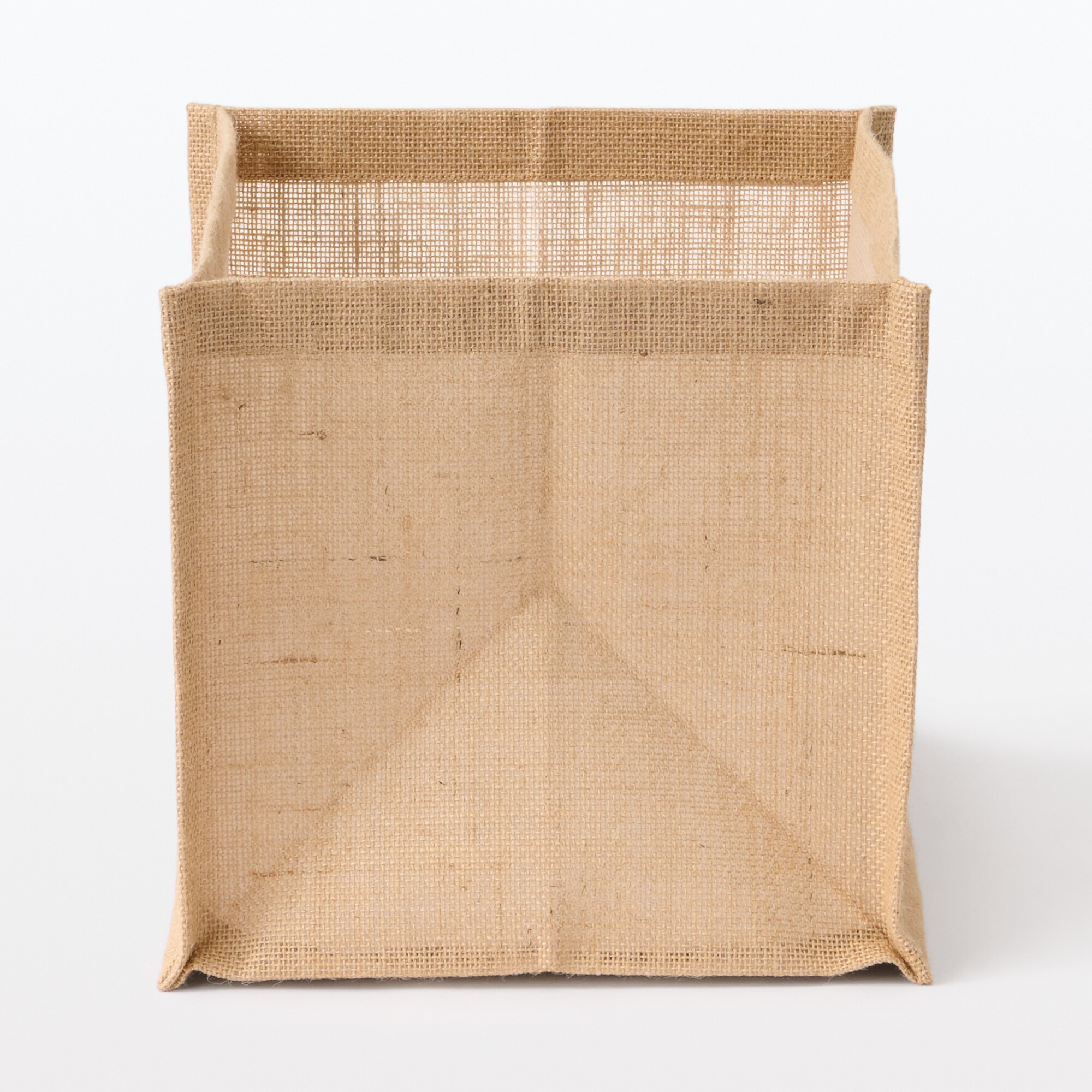 ジュート　収納袋　長方形　中
