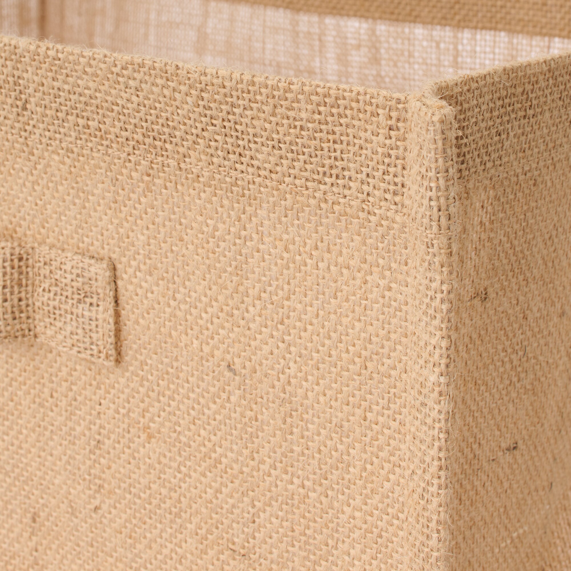 ジュート　収納袋　長方形　中