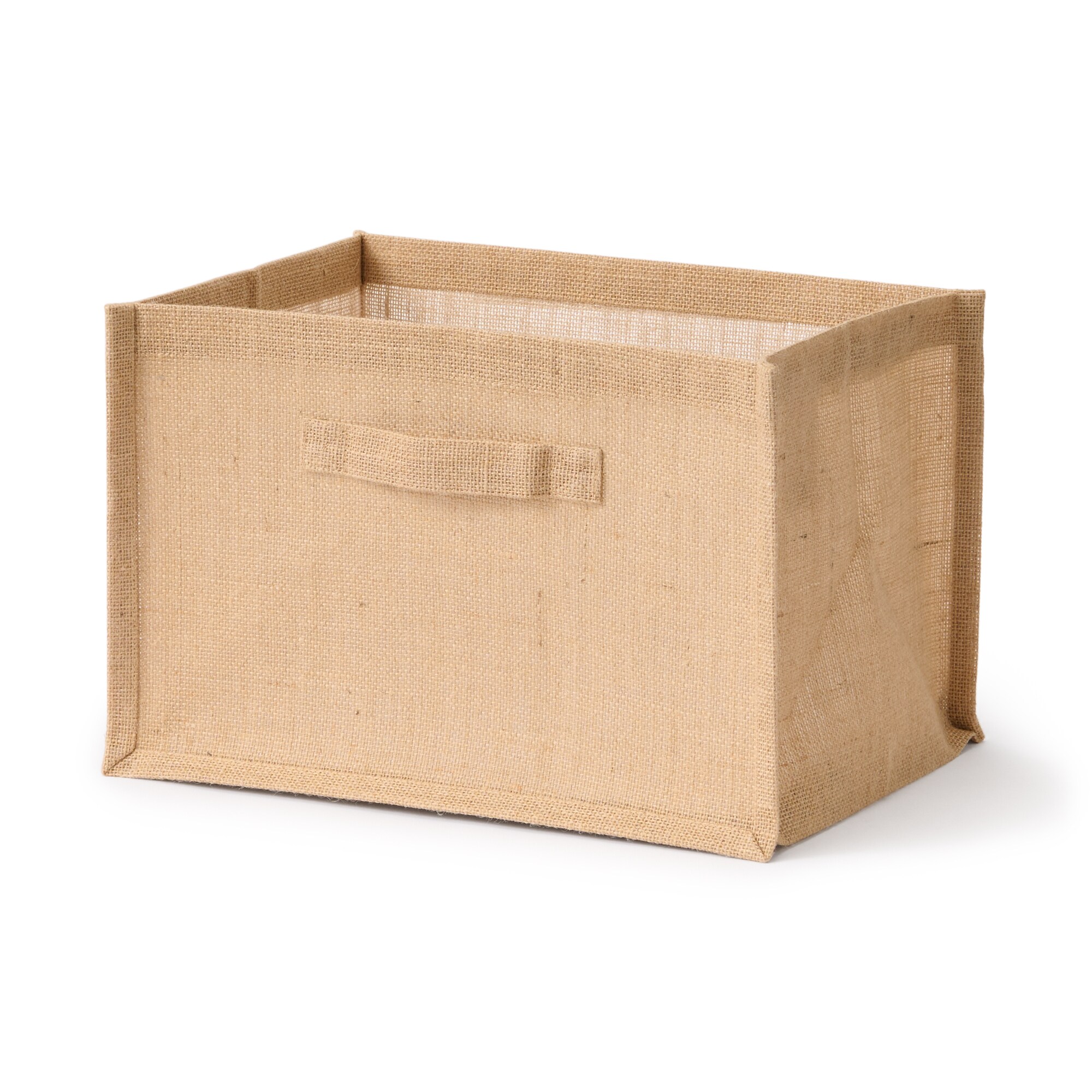 ジュート　収納袋　長方形　中