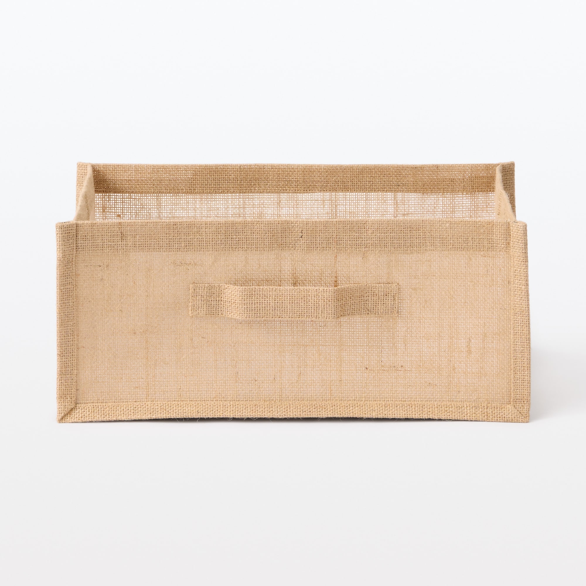 ジュート　収納袋　長方形　小