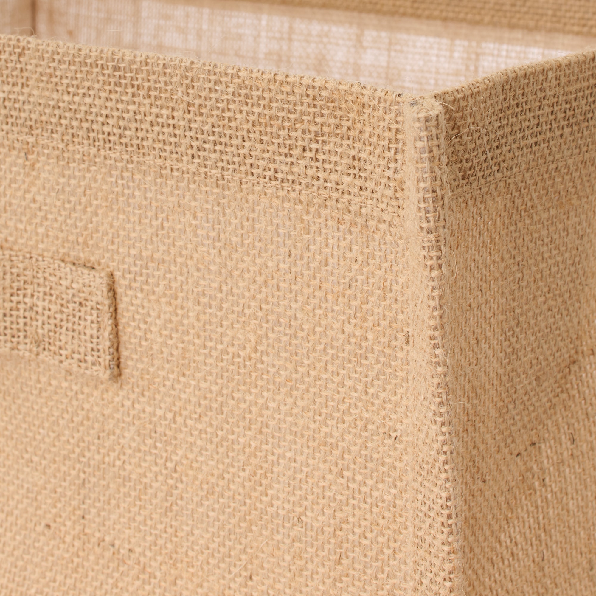 ジュート　収納袋　長方形　小