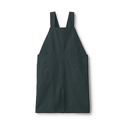 綿平織　ワークエプロン　男女兼用Ｌ－ＸＬ