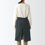 綿平織　ギャルソンエプロン