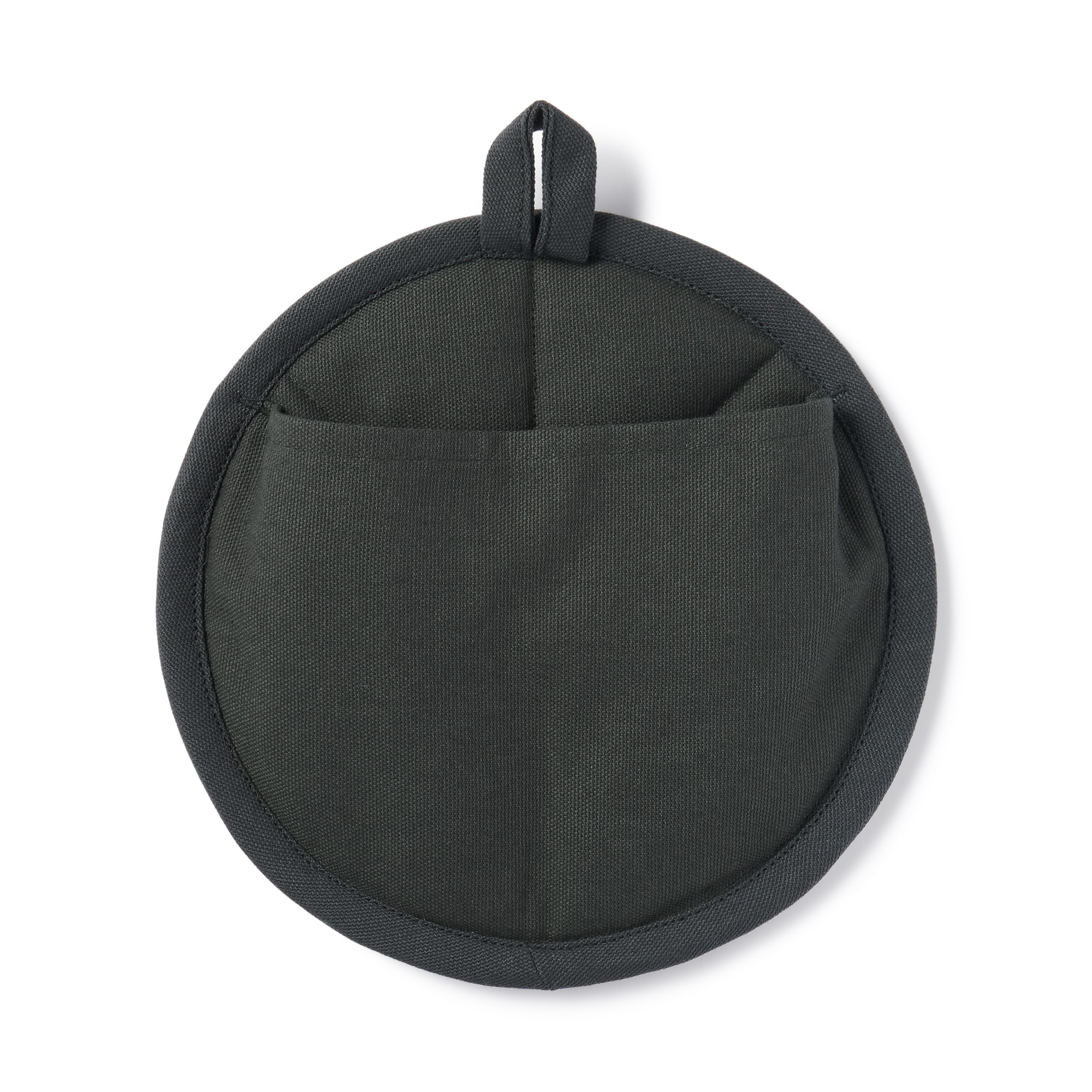 綿平織　鍋敷きにもなる鍋つかみ