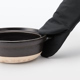 綿平織　オーブンミトン
