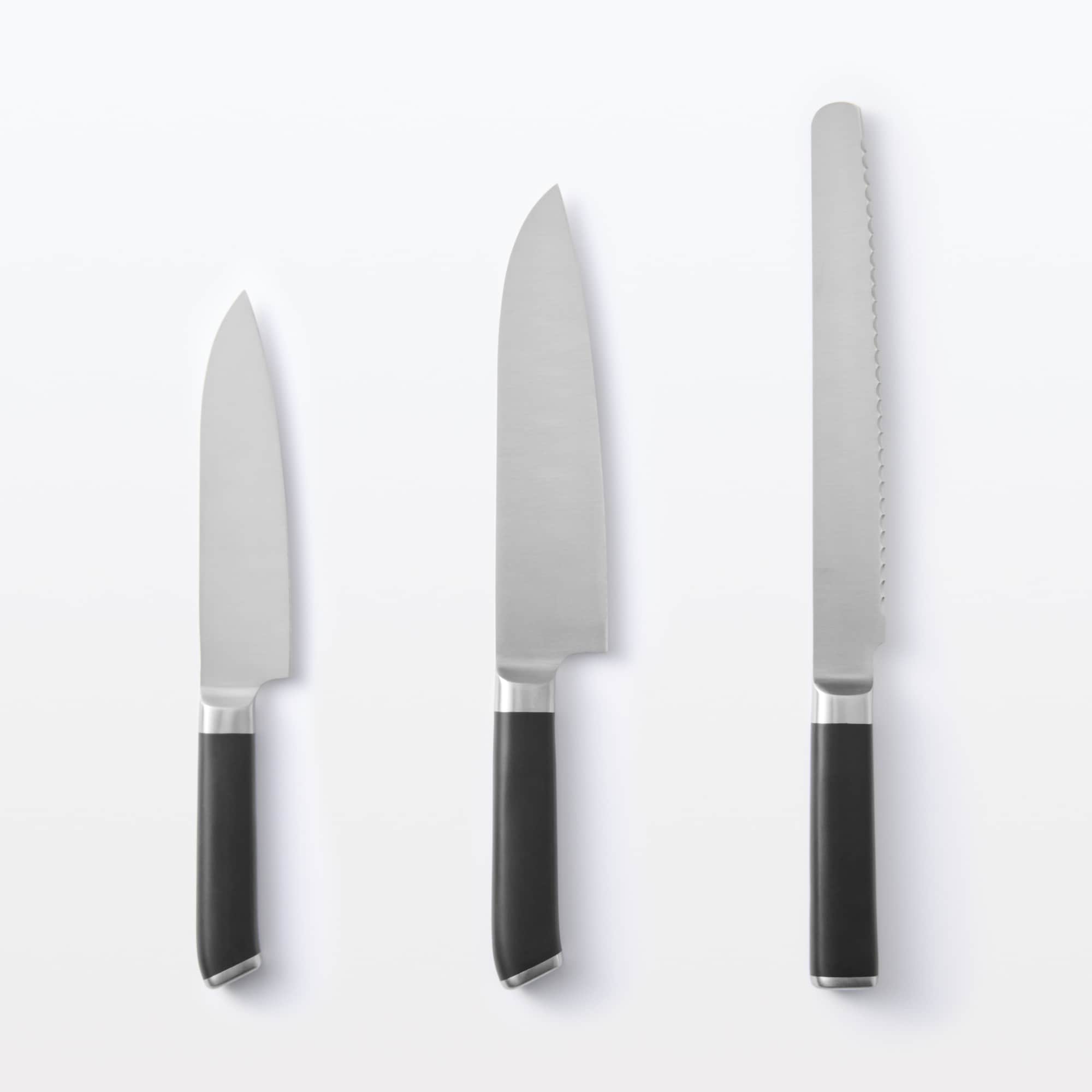 握りやすく切りやすい　三徳包丁