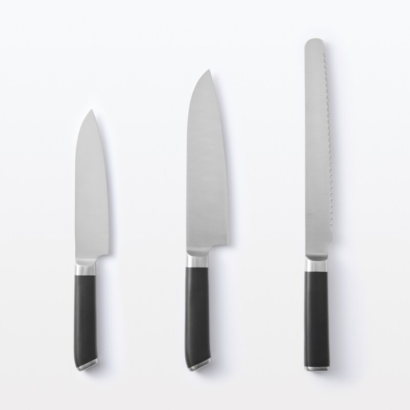 握りやすく切りやすい パン切り包丁 | 無印良品