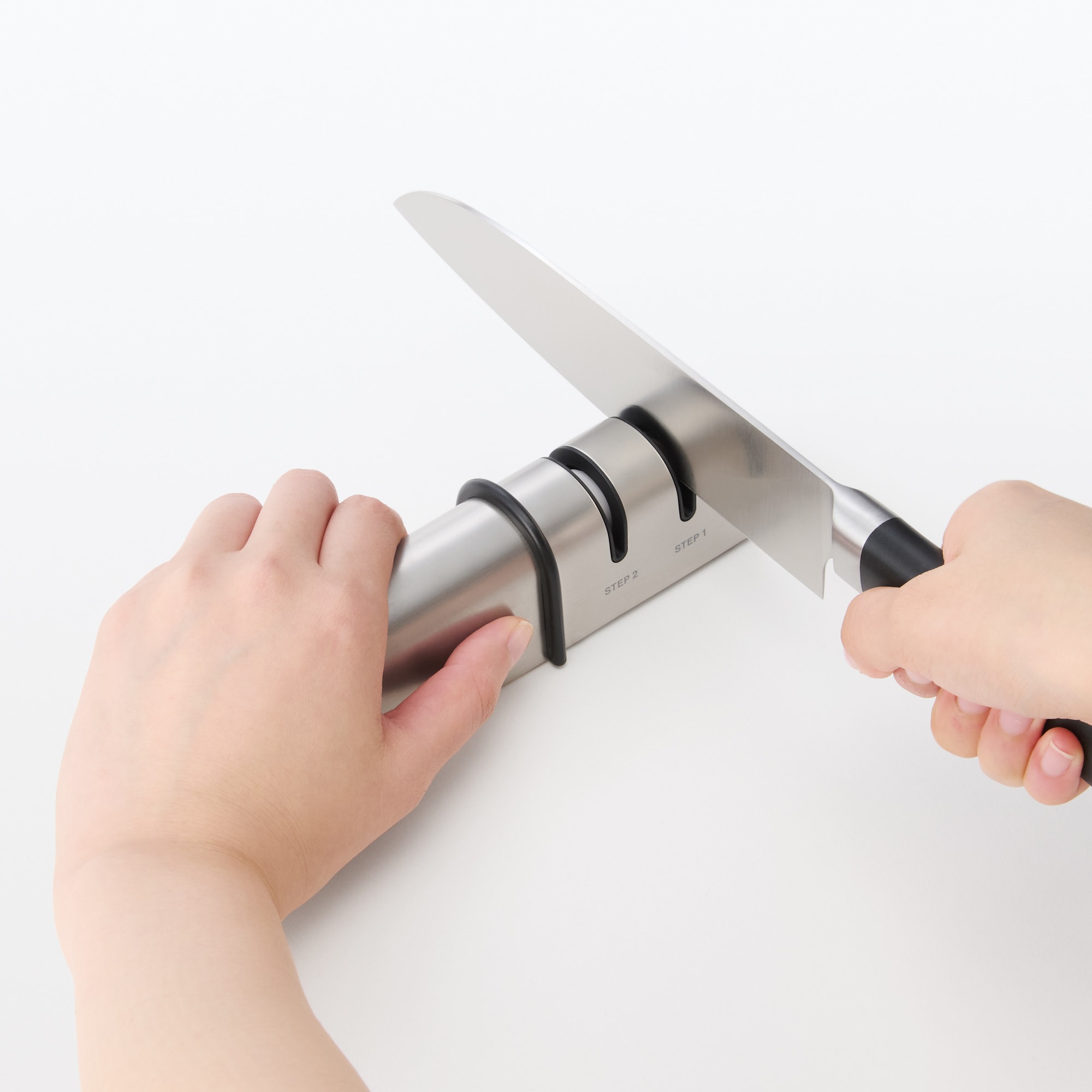 二段階仕上げ　シャープナー