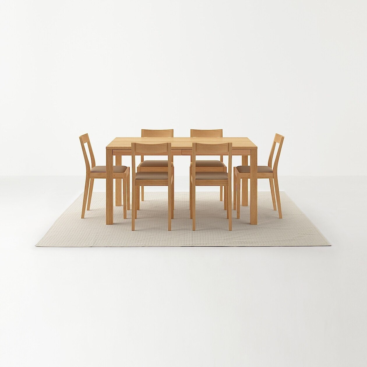 洗いざらしの綿キルティングラグ | 無印良品