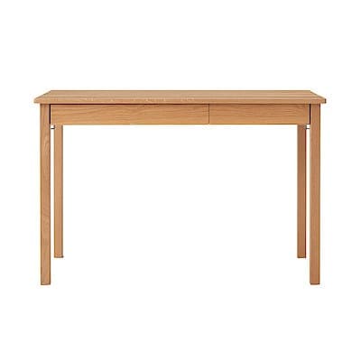 木製デスク　オーク材　幅１１０×奥行５５ｃｍ