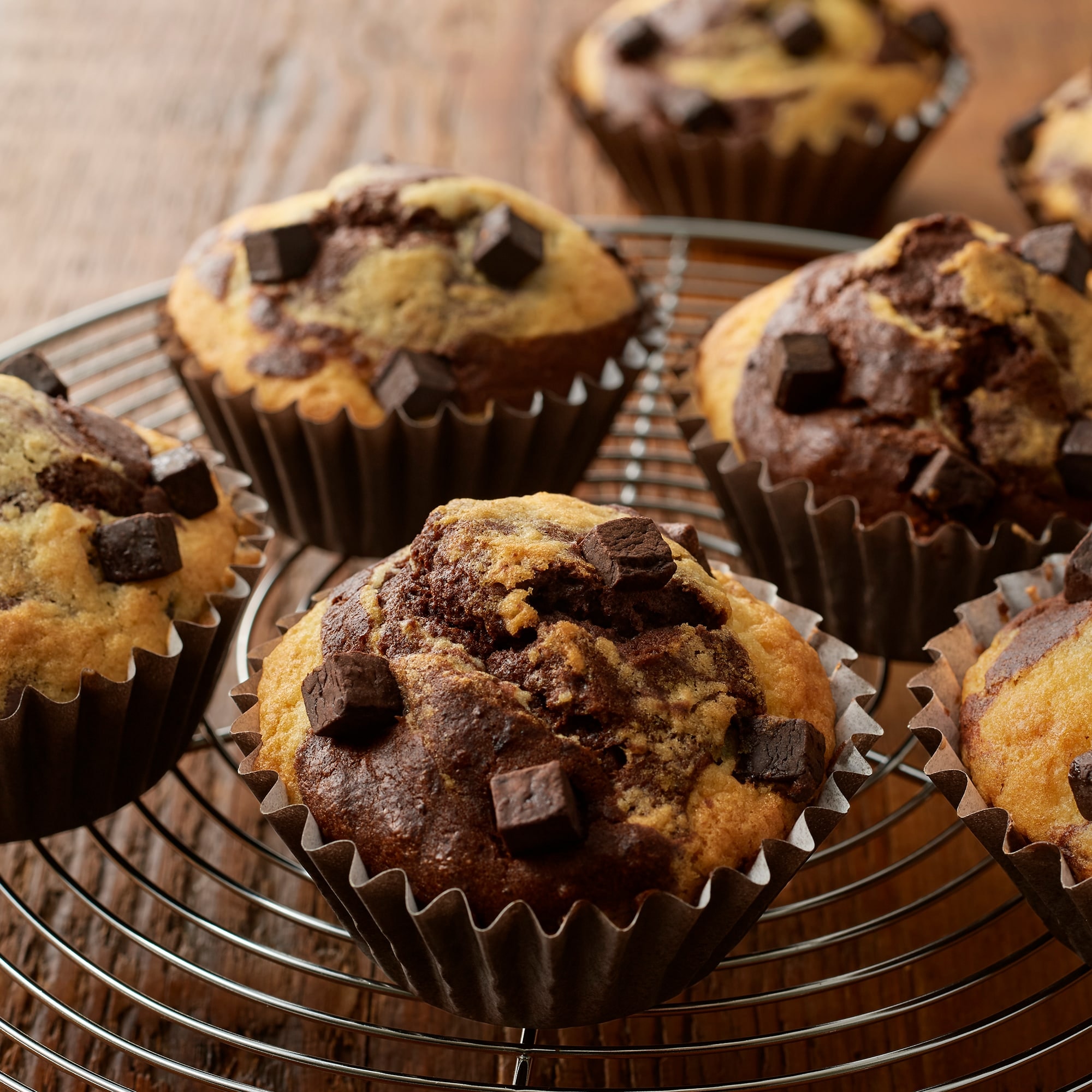 自分でつくる　チョコチップマフィン