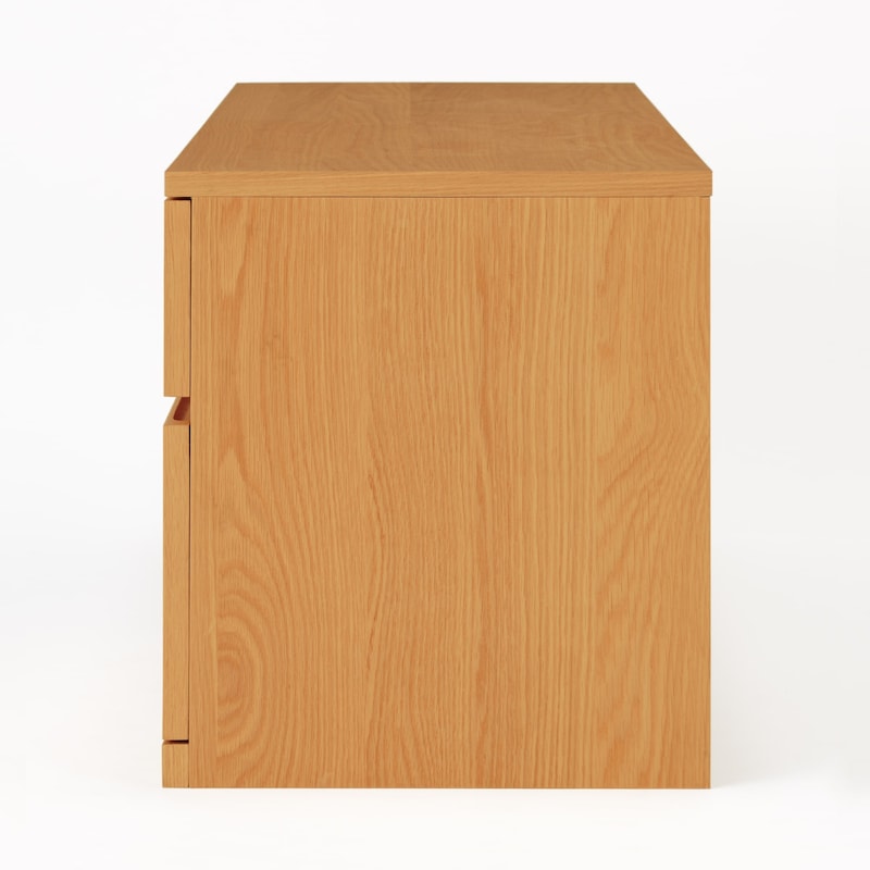 木製AVラック 幅150cm オーク材突板 | 無印良品