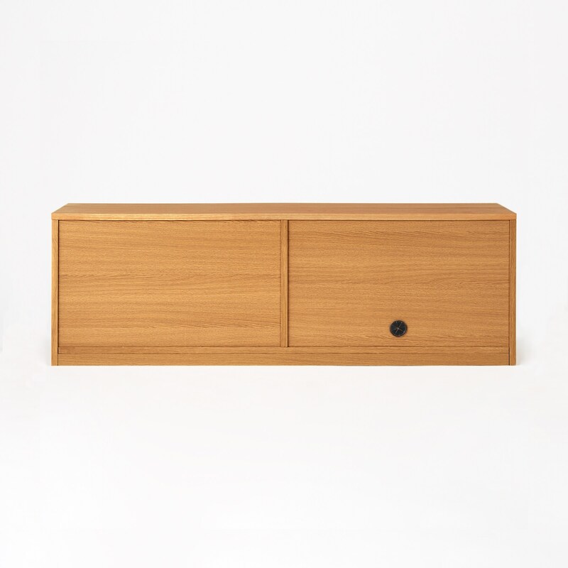 木製AVラック 幅150cm オーク材突板 | 無印良品