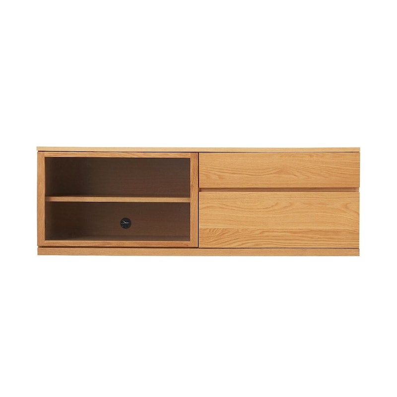 木製AVラック 幅150cm オーク材突板 | 無印良品