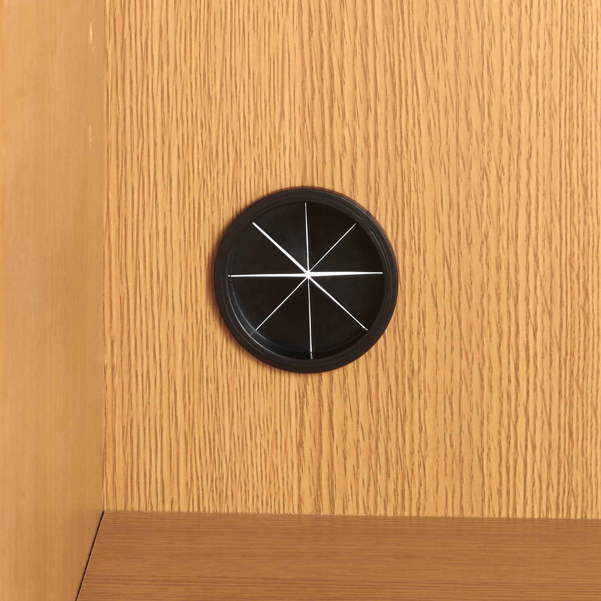 木製キャビネット　木扉　スリム　ウォールナット材突板