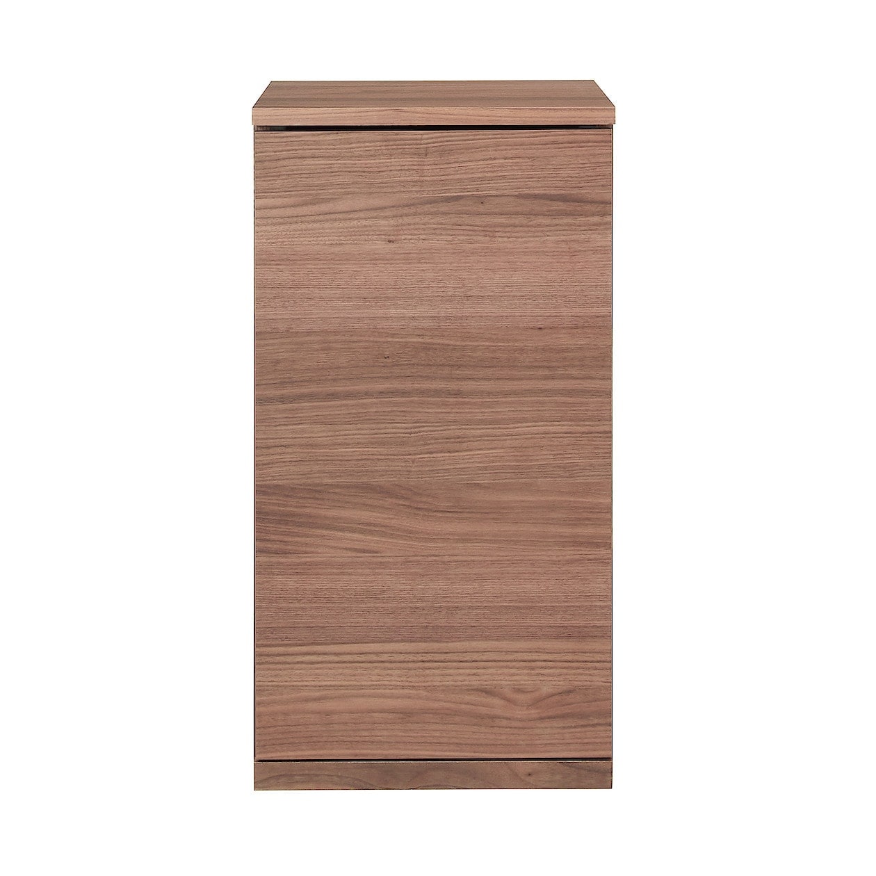 木製キャビネット 木扉 スリム ウォールナット材突板 | 無印良品