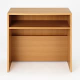 木製シェルフ　ウォールナット材突板