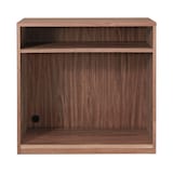 木製シェルフ　ウォールナット材突板