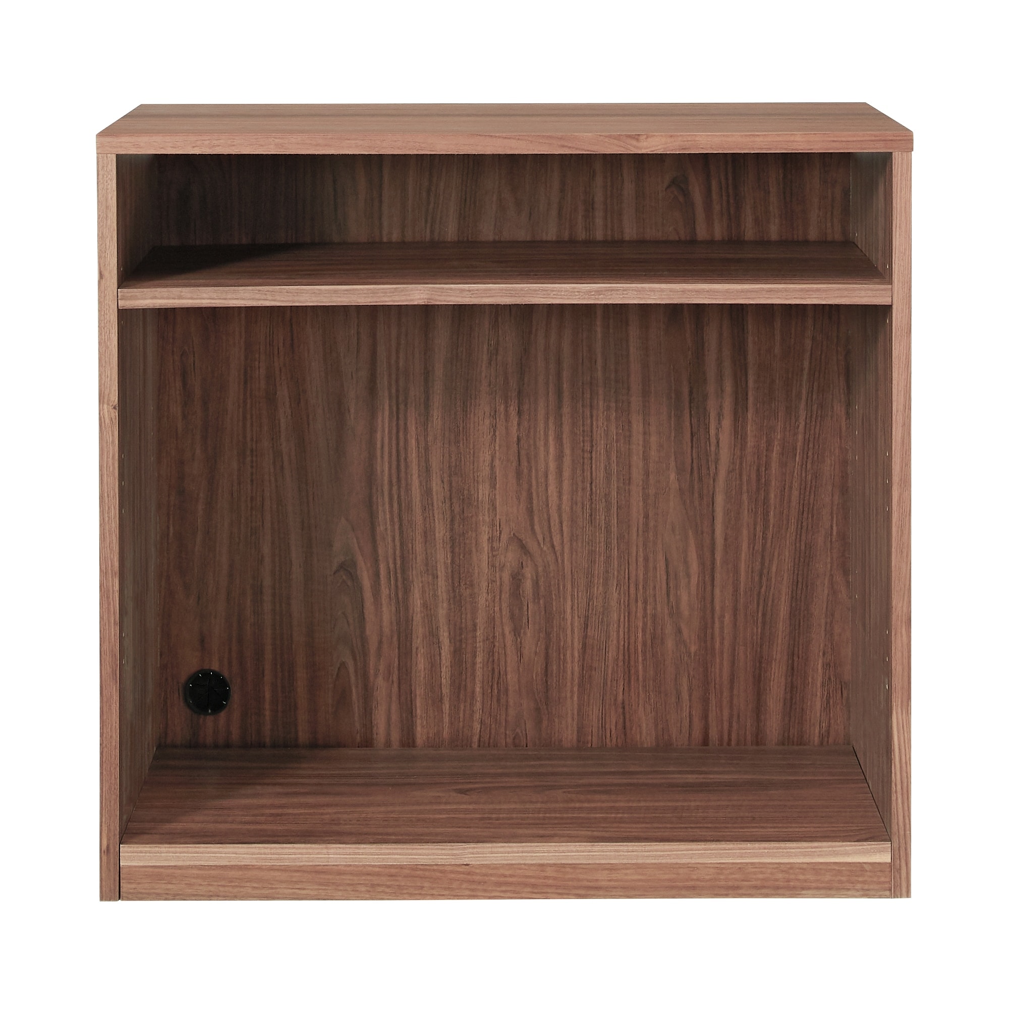 木製シェルフ　ウォールナット材突板