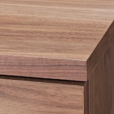 木製ＡＶラック　幅１１０ｃｍ　ウォールナット材突板