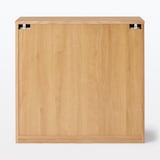 木製チェスト４段　オーク材突板