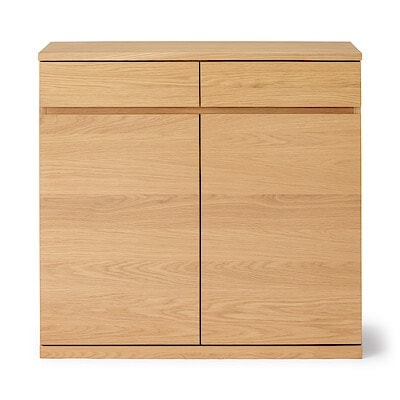 木製キャビネット　木扉