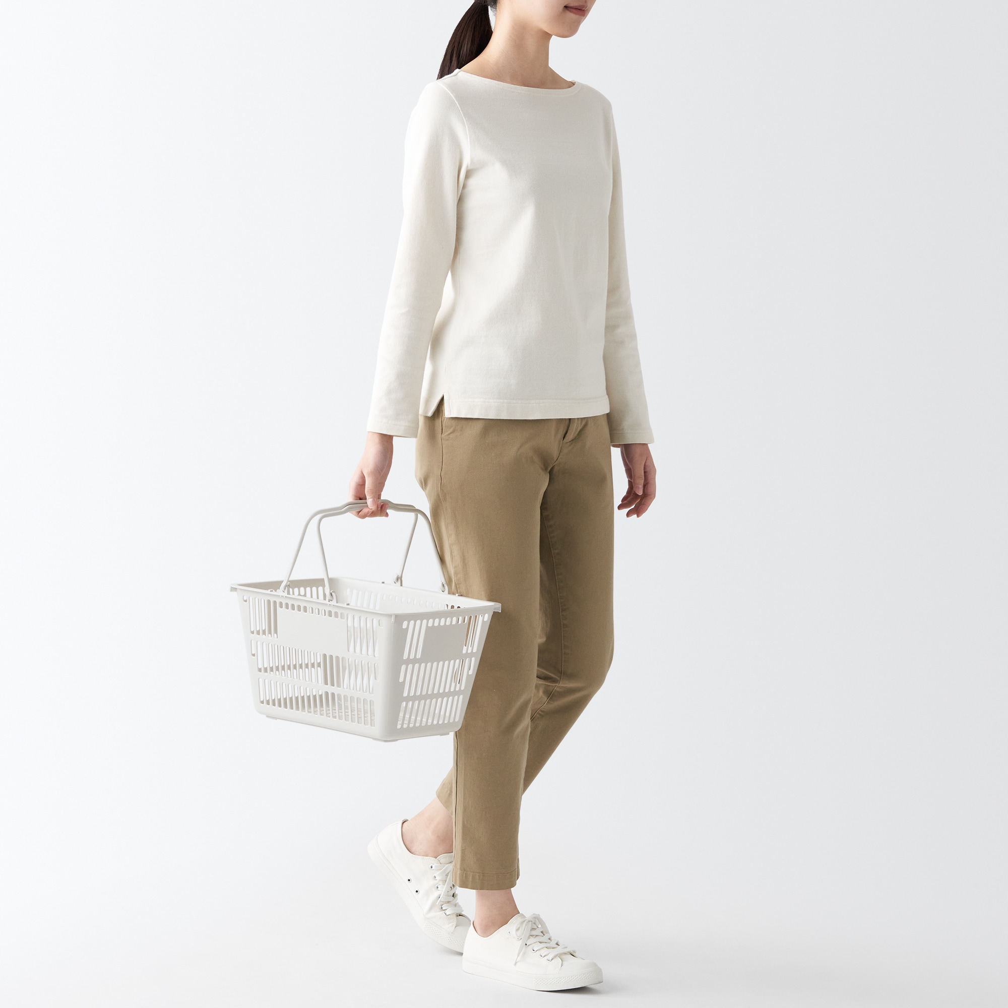 ポリプロピレン　買い物かご