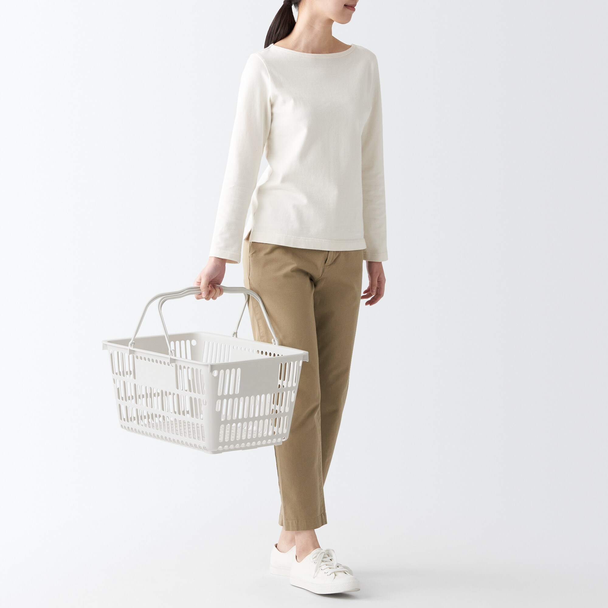 ポリプロピレン 買い物かご | 無印良品