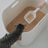 ポリプロピレン　猫砂用スコップ