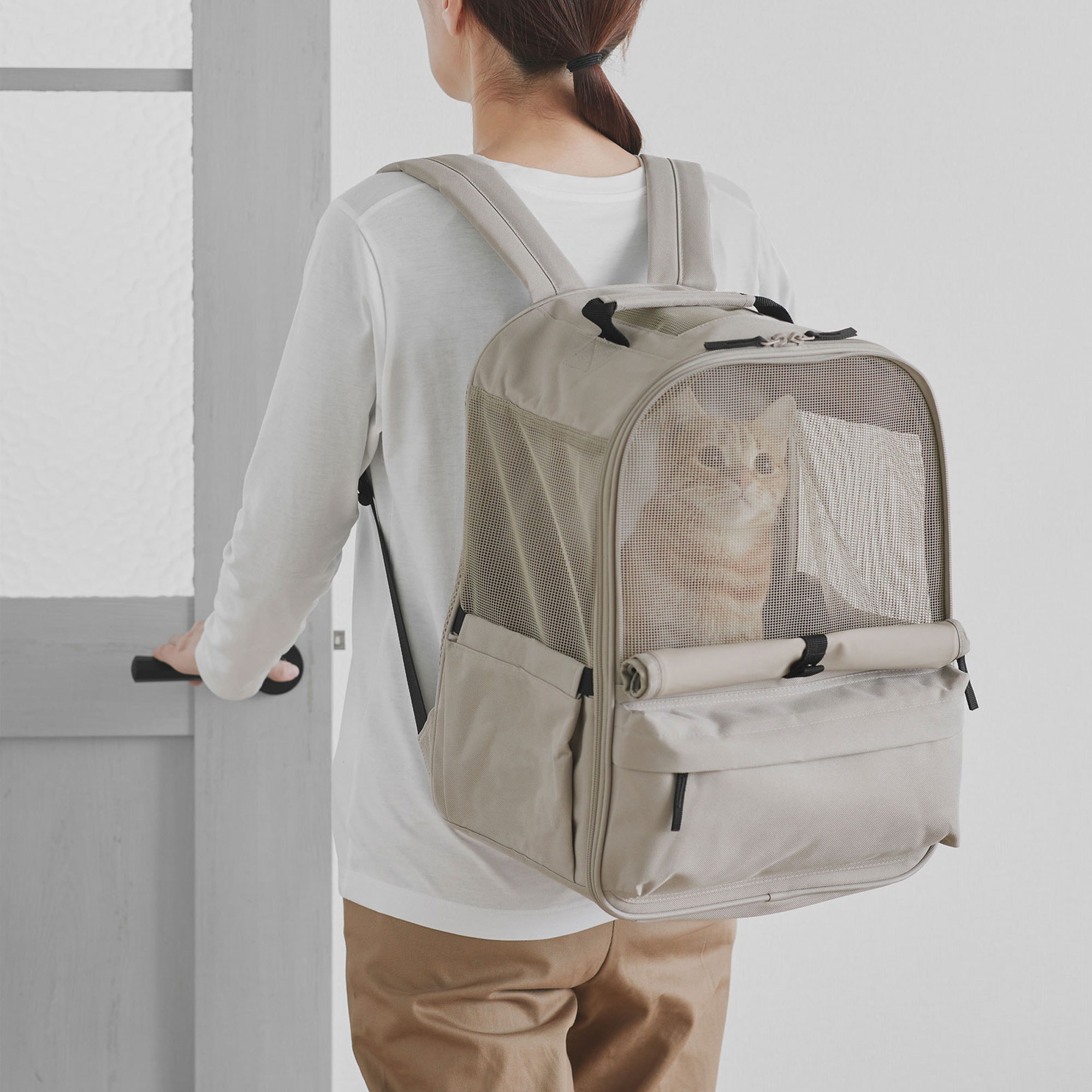 ペット用 キャリーバッグ リュック型 | 無印良品