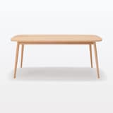 ブナ材テーブル　丸脚　幅１８０ｃｍ