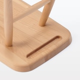 ブナ材ベンチ　丸脚