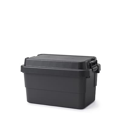 再生ポリプロピレン入り　頑丈収納ボックス　大　約５０Ｌ