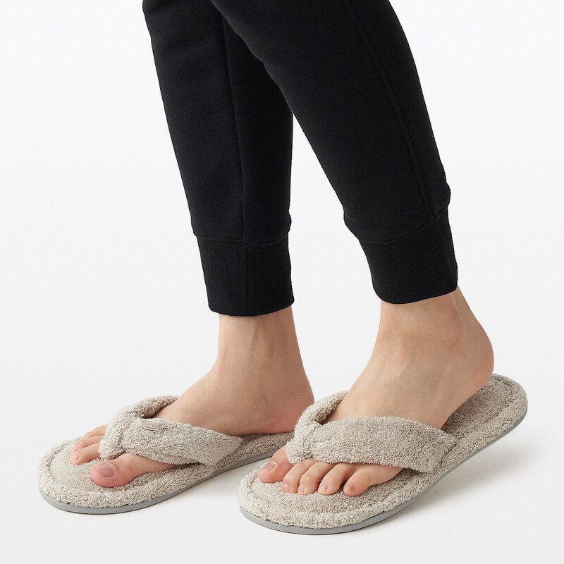 洗える綿パイルスリッパ・鼻緒 | 無印良品
