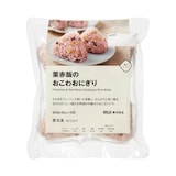 栗赤飯のおこわおにぎり