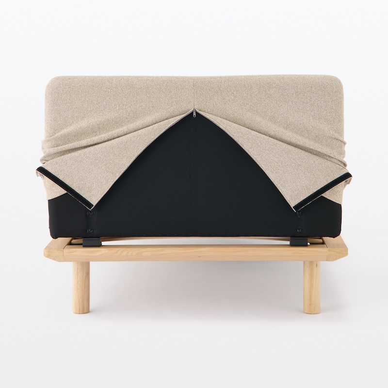 木製ベッドフレーム用カバーリングヘッドボード