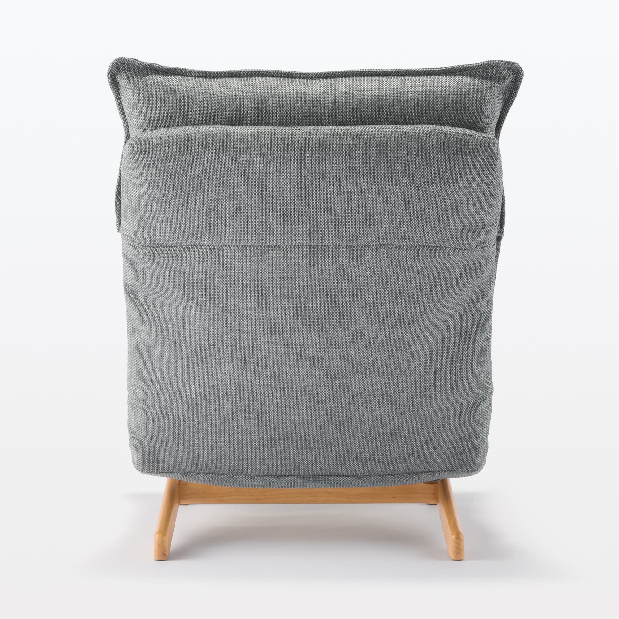 ハイバックリクライニングソファ　１シーター　ポリエステル平織