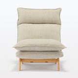 ハイバックリクライニングソファ　１シーター　ポリエステル平織