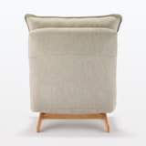 ハイバックリクライニングソファ　１シーター　ポリエステル平織