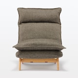 ハイバックリクライニングソファ　１シーター　ポリエステル平織