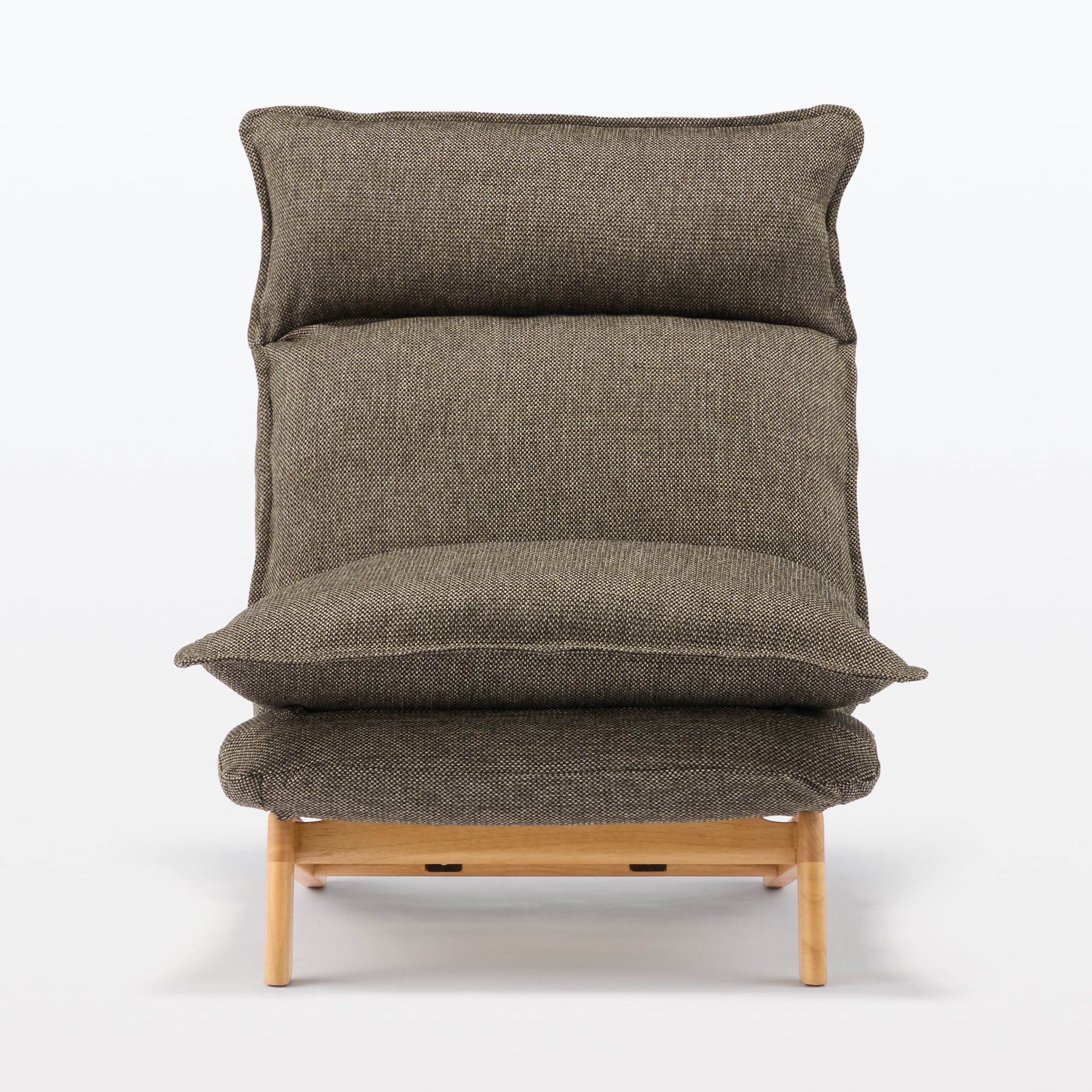 ハイバックリクライニングソファ　１シーター　ポリエステル平織