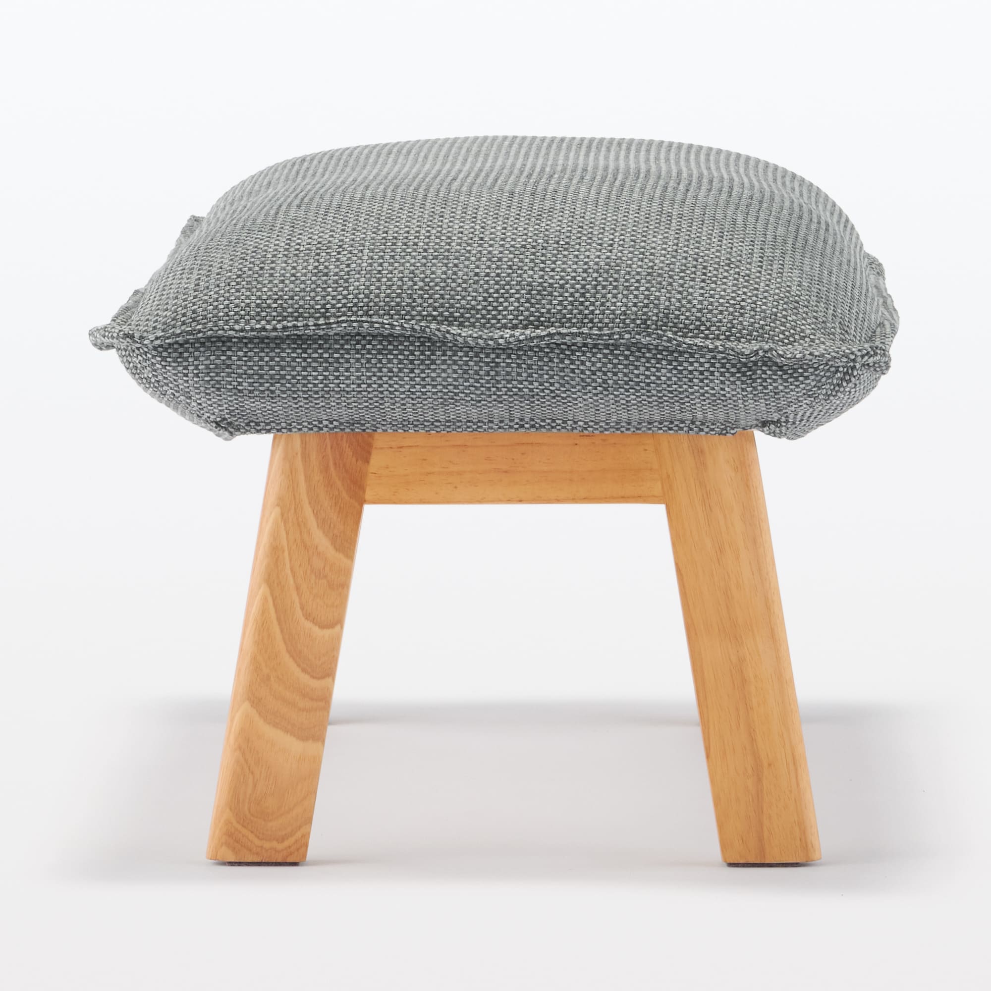 ハイバックリクライニングソファ用オットマン　ポリエステル平織