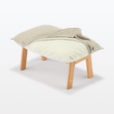 ハイバックリクライニングソファ用オットマン　ポリエステル平織