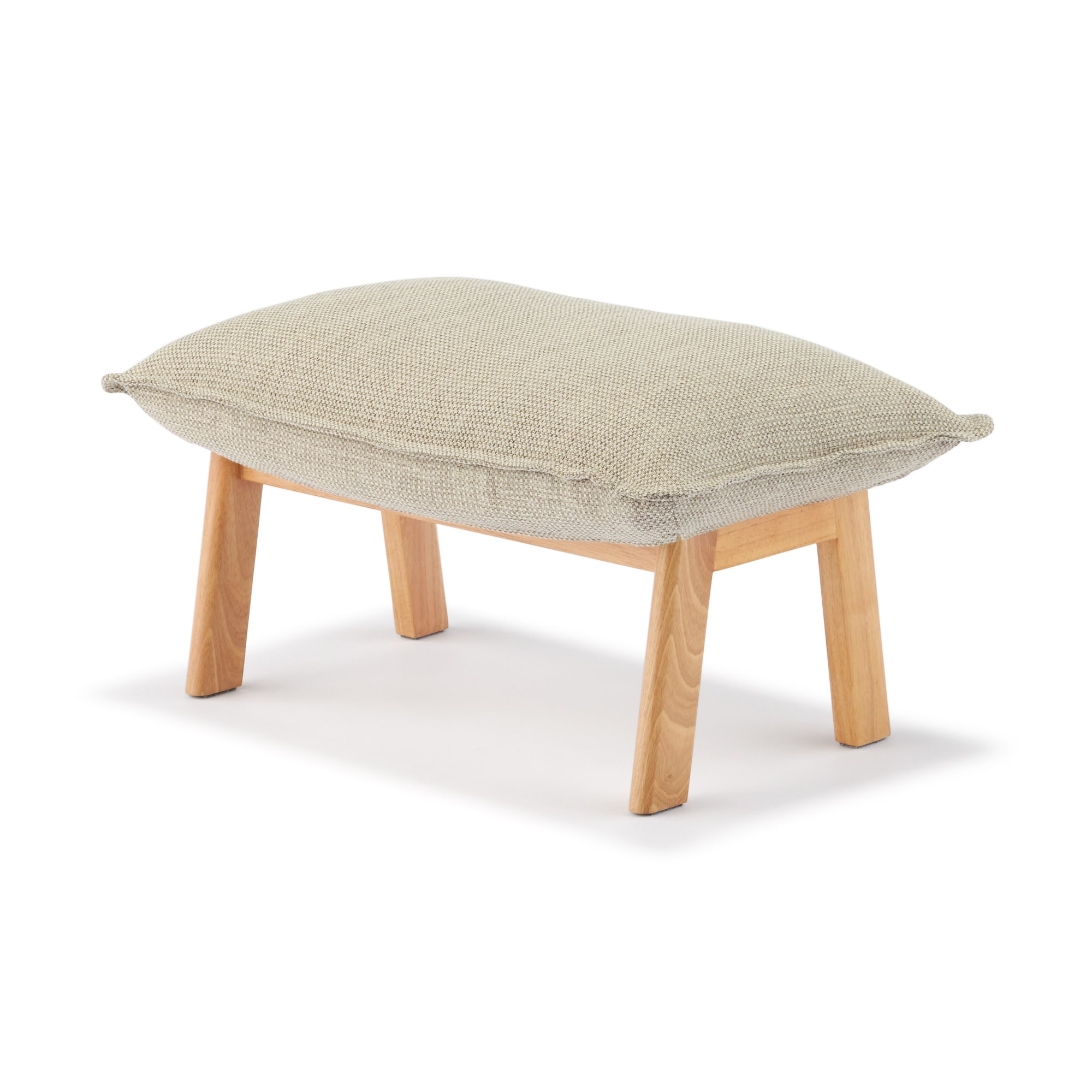 ハイバックリクライニングソファ用オットマン　ポリエステル平織