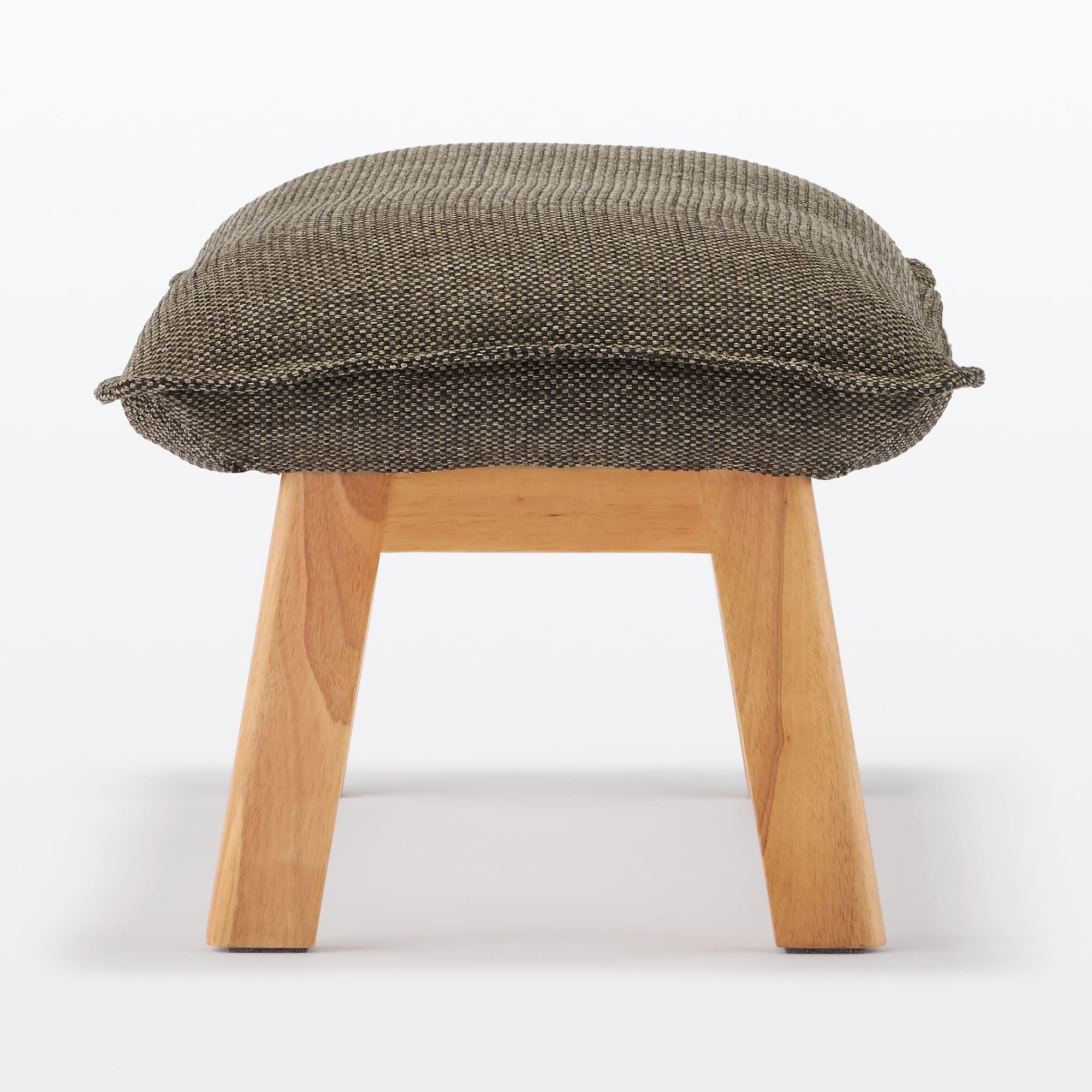 ハイバックリクライニングソファ用オットマン　ポリエステル平織